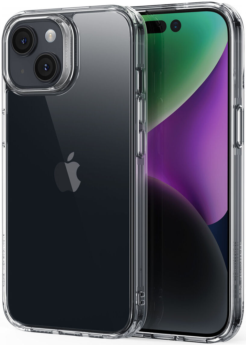 ESR Ice Shield iPhone 15 Plus Hoesje Tempered Glass Case Transparant afbeelding 1