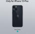 ESR Ice Shield iPhone 15 Plus Hoesje Tempered Glass Case Transparant afbeelding 7