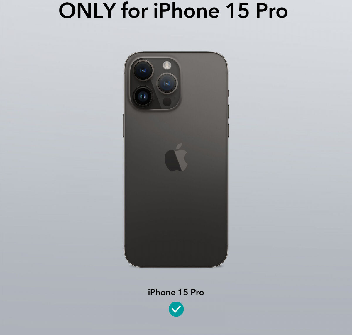 ESR Ice Shield iPhone 15 Pro Hoesje Tempered Glass Case Transparant afbeelding 7