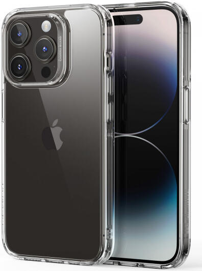 ESR Ice Shield iPhone 15 Pro Hoesje Tempered Glass Case Transparant afbeelding 1