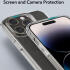 ESR Ice Shield iPhone 15 Pro Hoesje Tempered Glass Case Transparant afbeelding 6