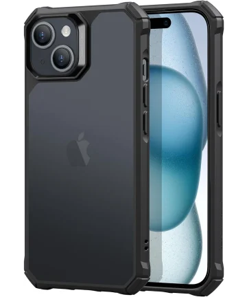 ESR Air Armor Apple iPhone 15 Hoesje Back Cover Zwart Hoesjes