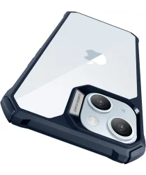 ESR Air Armor Apple iPhone 15 Hoesje Back Cover Transparant Blauw