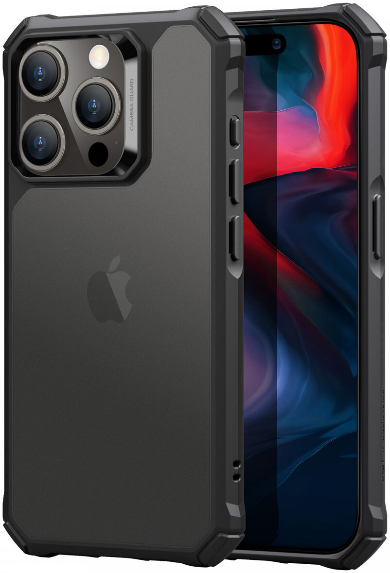 ESR Air Armor Apple iPhone 15 Pro Hoesje Back Cover Zwart afbeelding 1