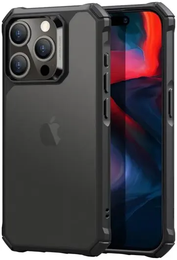 ESR Air Armor Apple iPhone 15 Pro Max Hoesje Back Cover Zwart afbeelding 1