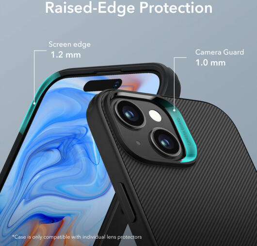 ESR Air Shield Boost Apple iPhone 15 Pro Hoesje Kickstand Zwart afbeelding 5