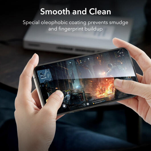ESR Armorite Apple iPhone 15 Pro Max Screen Protector Tempered Glass afbeelding 7