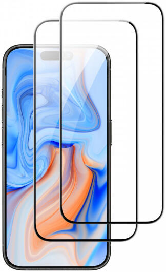 ESR iPhone 15 Screen Protector Tempered Glass met Montageframe 2-Pack afbeelding 9