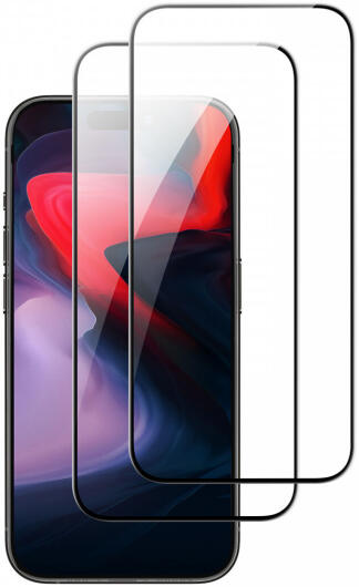 ESR iPhone 15 Pro Max Screen Protector Glas met Montageframe (2-Pack) afbeelding 9