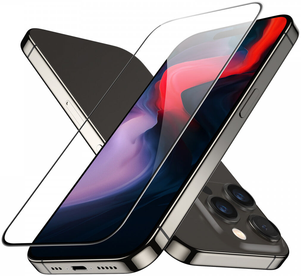 ESR iPhone 15 Pro Max Screen Protector Glas met Montageframe (1-Pack) afbeelding 2