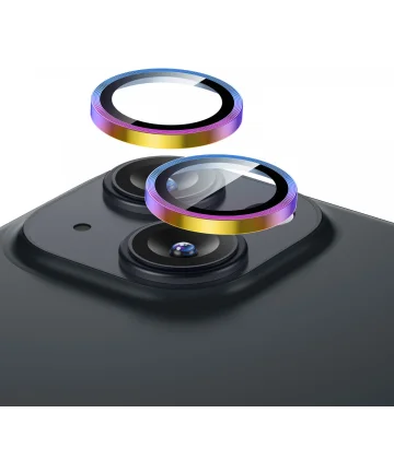 ESR Apple iPhone 15 / 15 Plus Camera Lens Protector Glas Chrome Screen Protectors
