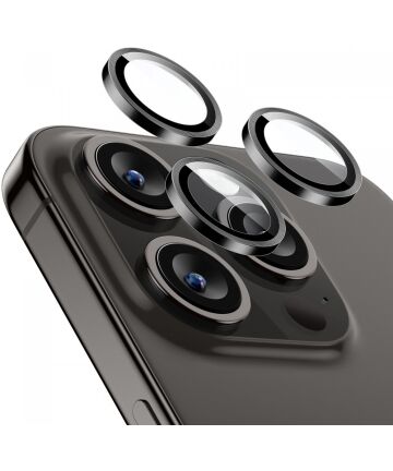 ESR Apple iPhone 15 Pro / 15 Pro Max Camera Lens Protector Zwart Screen Protectors