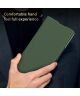 Samsung Galaxy Z Fold 5 Hoesje Kevlar Book Case Kunstleer Groen