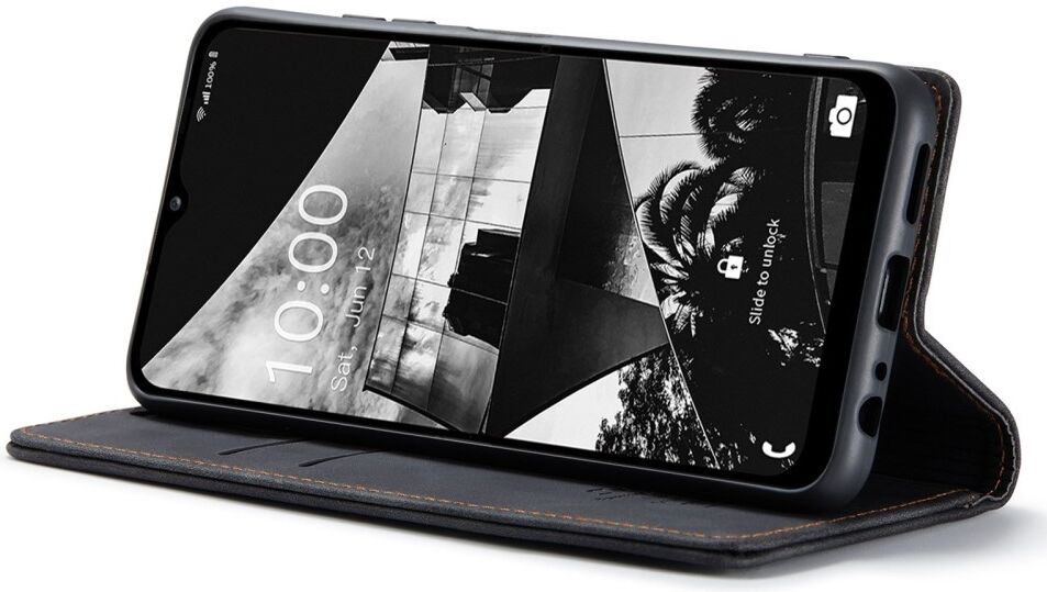 CaseMe 013 Samsung Galaxy M33 Hoesje Book Case met Standaard Zwart afbeelding 11