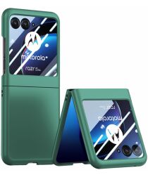 Motorola Razr 40 Ultra Hoesje Hard Case Back Cover Groen