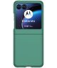 Motorola Razr 40 Ultra Hoesje Hard Case Back Cover Groen