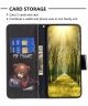 Nokia C32 Hoesje Portemonnee Book Case Don't Touch Print