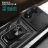 Oppo Reno8 T Hoesje met Camera Slider en Kickstand Ring Blauw afbeelding 8