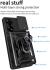 Oppo Reno8 T Hoesje met Camera Slider en Kickstand Ring Blauw afbeelding 9