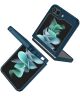 Samsung Galaxy Z Flip 5 Hoesje Magnetische Kickstand Ring Blauw