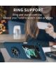 Samsung Galaxy Z Flip 5 Hoesje Magnetische Kickstand Ring Blauw