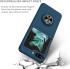 Samsung Galaxy Z Flip 5 Hoesje Magnetische Kickstand Ring Blauw afbeelding 4