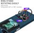 Samsung Galaxy Z Flip 5 Hoesje Magnetische Kickstand Ring Blauw afbeelding 6