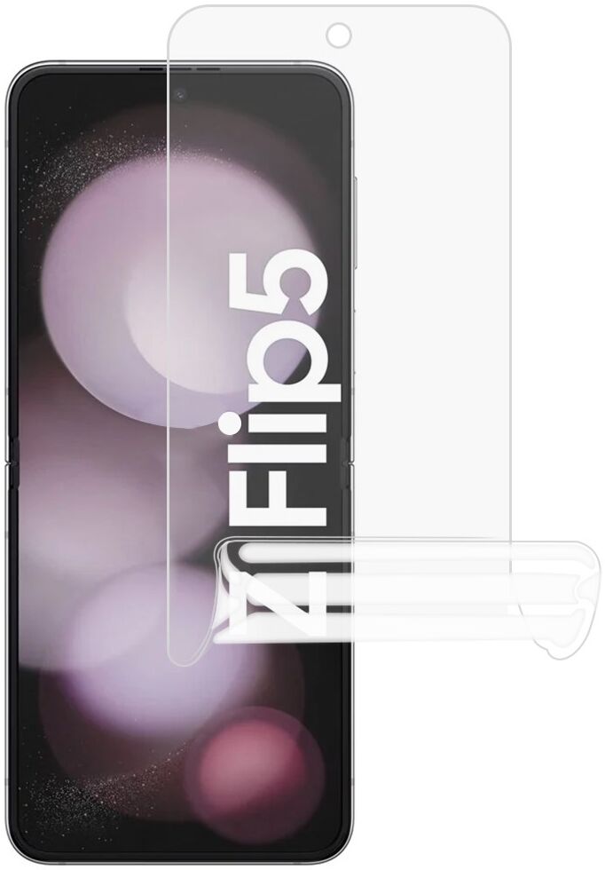 Samsung Galaxy Z Flip 5 Screen Protector PET Display Folie afbeelding 1