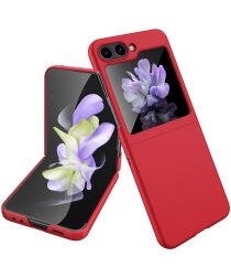 Samsung Galaxy Z Flip 5 Dun Hoesje Hard Back Cover Rood