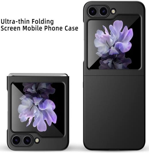 Samsung Galaxy Z Flip 5 Dun Hoesje Hard Back Cover Rood afbeelding 4