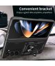 Samsung Galaxy Z Fold 5 Hoesje Camera Slider en Kickstand Ring Zwart