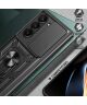 Samsung Galaxy Z Fold 5 Hoesje Camera Slider en Kickstand Ring Rood