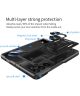 Samsung Galaxy Z Fold 5 Hoesje Camera Slider en Kickstand Ring Rood