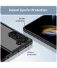 Samsung Galaxy Z Fold 5 Hoesje Acryl Back Cover Transparant Zwart