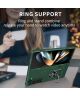 Samsung Galaxy Z Fold 5 Hoesje met Magnetische Kickstand Ring Groen