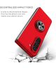 Samsung Galaxy Z Fold 5 Hoesje Magnetische Kickstand Back Cover Rood