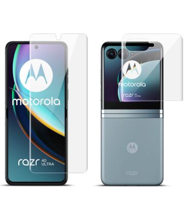 Imak Motorola Razr 40 Ultra Screen Protector Display en Achterkant Screen Protectors