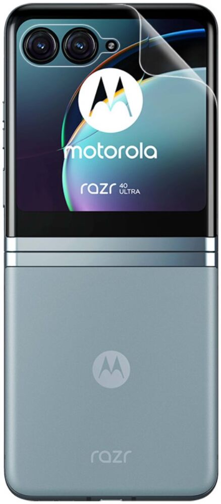 Imak Motorola Razr 40 Ultra Screen Protector Display en Achterkant afbeelding 6