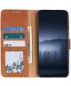 KHAZNEH Sony Xperia 1 V Hoesje Portemonnee Book Case Bruin