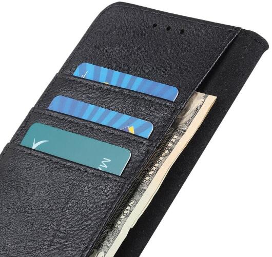 KHAZNEH Motorola Edge 40 Hoesje Portemonnee Book Case Zwart afbeelding 6