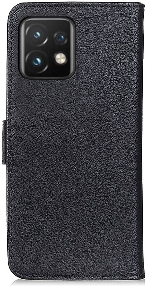 KHAZNEH Motorola Edge 40 Pro Hoesje Portemonnee Book Case Zwart afbeelding 9