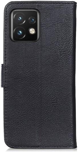 KHAZNEH Motorola Edge 40 Pro Hoesje Portemonnee Book Case Zwart afbeelding 9