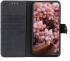 KHAZNEH Motorola Edge 40 Pro Hoesje Portemonnee Book Case Zwart afbeelding 1