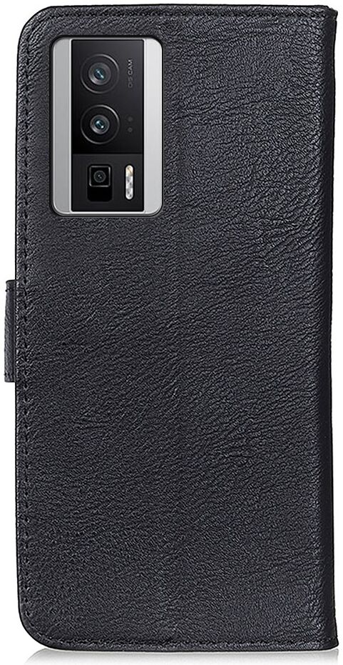 KHAZNEH Xiaomi Poco F5 Pro Hoesje Portemonnee Book Case Zwart afbeelding 9