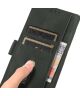KHAZNEH Motorola Edge 40 5G Hoesje Retro Wallet Book Case Groen