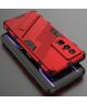 Xiaomi Poco F5 Pro Hoesje Shockproof Kickstand Back Cover Rood