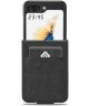 LC.IMEEKE Samsung Galaxy Z Flip 5 Hoesje Wallet Book Case Zwart