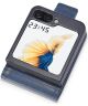LC.IMEEKE Samsung Galaxy Z Flip 5 Hoesje Wallet Book Case Blauw