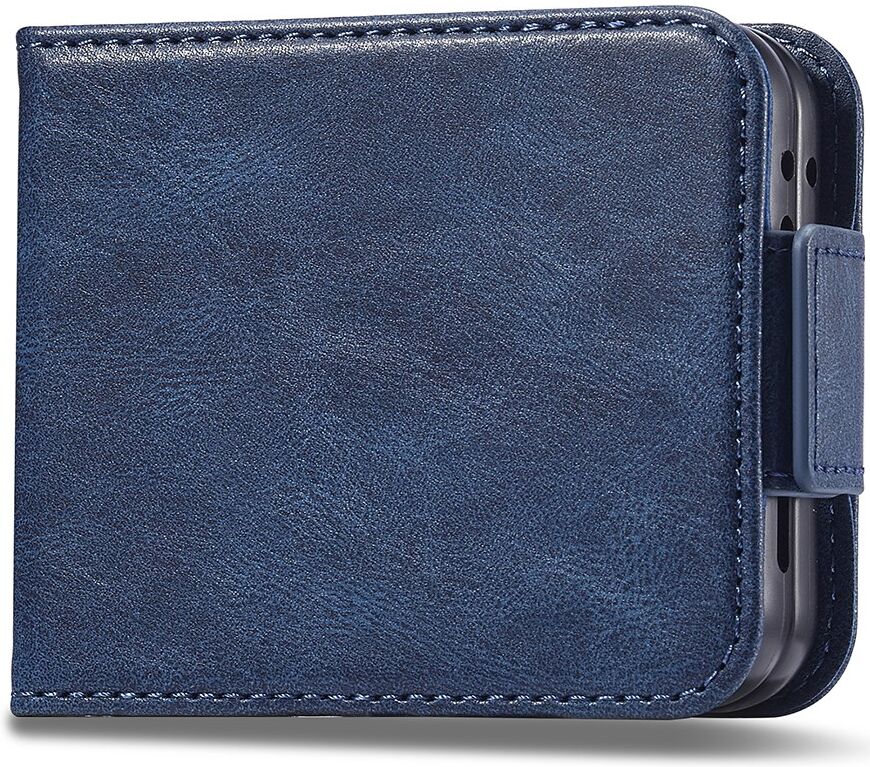 LC.IMEEKE Samsung Galaxy Z Flip 5 Hoesje Wallet Book Case Blauw afbeelding 7