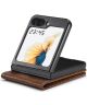 LC.IMEEKE Samsung Galaxy Z Flip 5 Hoesje Wallet Book Case Bruin